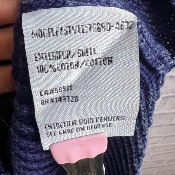 |•TRIBAL JEANS•| Button Down Cable Knit Sweater Size Small - Picture 5 of 6